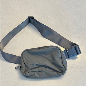 Gray Belt Bag